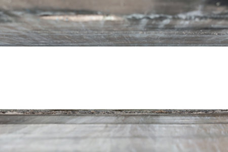 Wooden background with white space for your text or image, selective focus.の写真素材