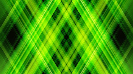 Green and black diagonal stripes abstract background. Striped diagonal lines.の写真素材