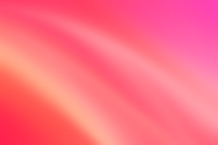 abstract background with smooth lines in pink and yellow colors for design