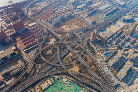 Jinan North Park Viaductのeditorial素材