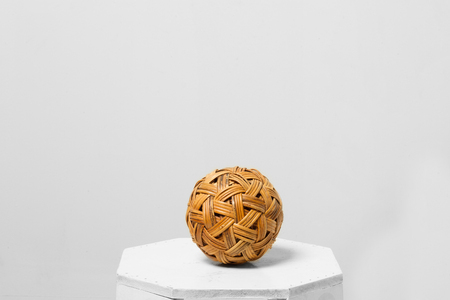 These Takraw ball on bowlの写真素材