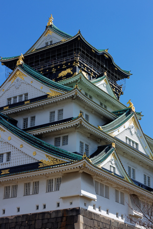 Osaka Castleのeditorial素材