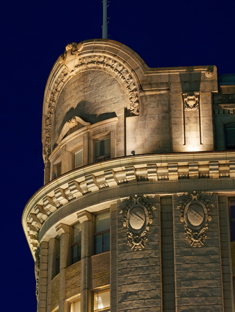 Kobe lights the shosen Mitsui buildingのeditorial素材