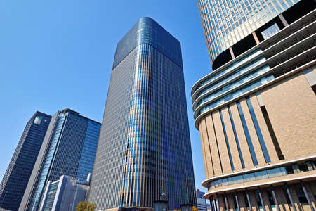 Skyscrapers in Nakanoshima, Osaka (Festival Tower, etc.)