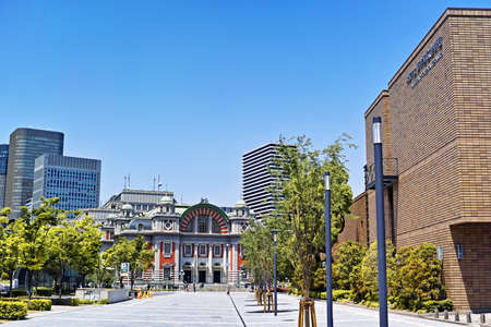 Completion of pedestrian space in front of Osaka Nakanoshima Park Central Public Hallのeditorial素材