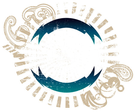 beauty stencil background with copyspaceのイラスト素材