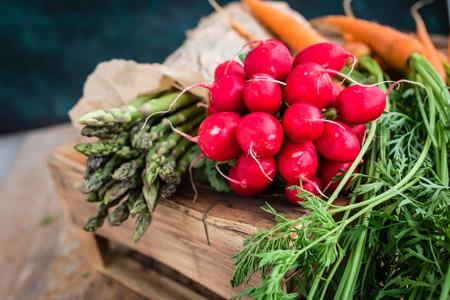 Fresh vegetables from marketの写真素材