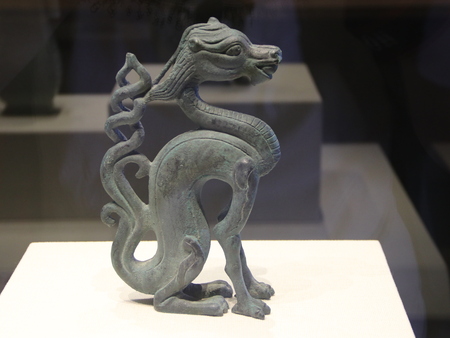 Heritage Dragon sculptureのeditorial素材