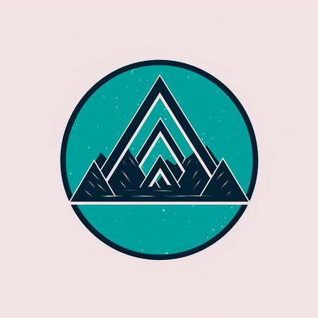 mountains . Vector illustration of a mountain . Mountain .の写真素材