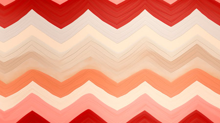 colorful zigzag pattern abstract background - retro vintage effect styleの素材