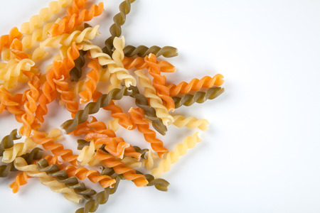 Colorful pastaの写真素材