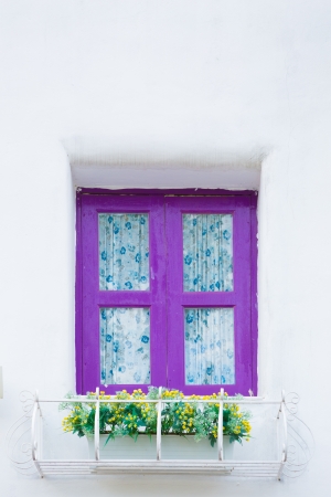 Mediterranean windowの写真素材