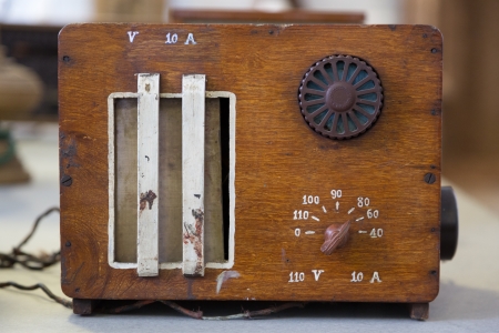 Old radioの写真素材