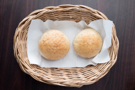Bread in basket