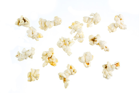 isolated popcornの写真素材