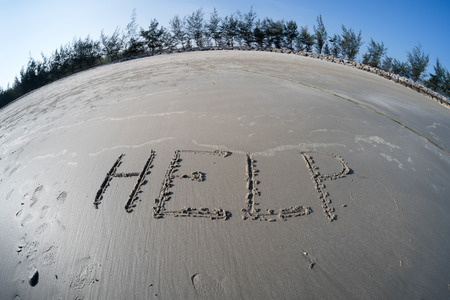 Drawings on sea sandの写真素材