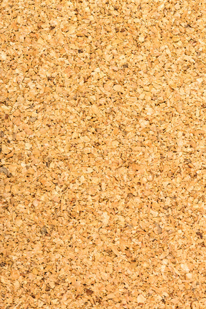 yellow wood cork board textureの写真素材