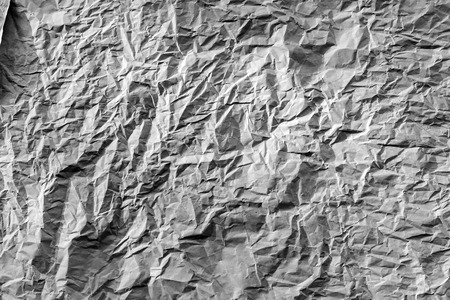 Wrinkled paper texture, hard lightの写真素材