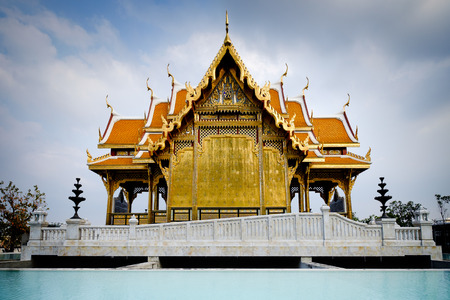 Royal Pavillion at Siriraj Hospital, Bangkokの写真素材