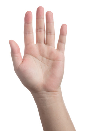 Hand signalの写真素材