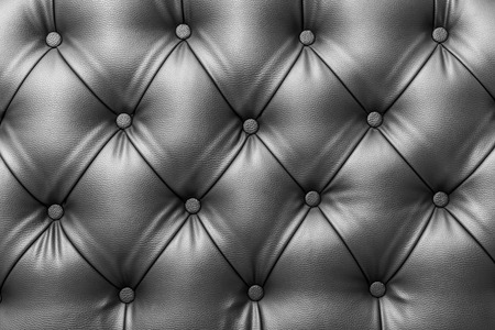 Texture of vintage buttoned leather stylish upholstery
