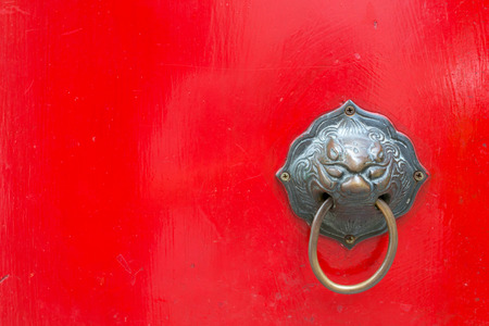 Lion knocker