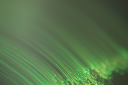 Close up on fiber optics - Shallow depth of fieldの写真素材