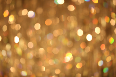 Golden bokeh background colorful rich yellowの写真素材