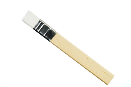 Paint brush isolated  on white back groundの写真素材