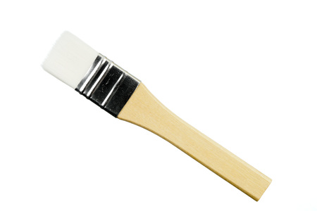 Paint brush isolated  on white back groundの写真素材