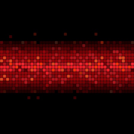 wide glowing red stripe on black backgroundのイラスト素材