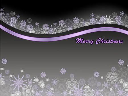 abstract black background with a scattering of snowflakesの販売画像