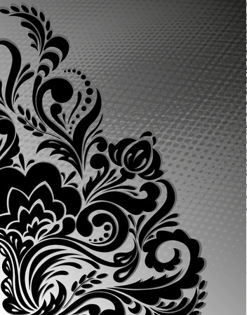 beautiful abstract flower backgroundのイラスト素材