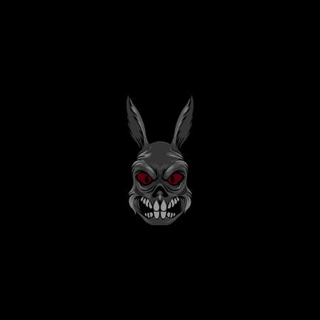 stylized rabbit  symbolのイラスト素材