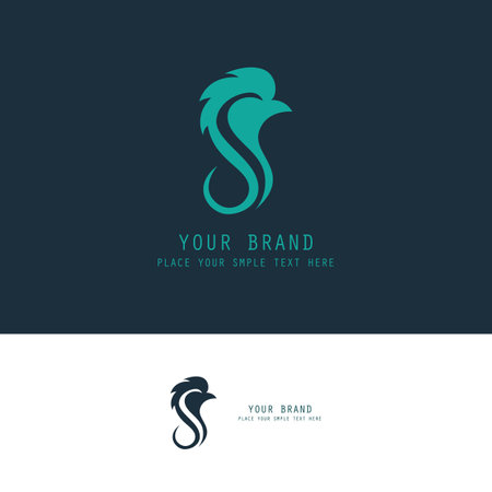 letter S logoのイラスト素材