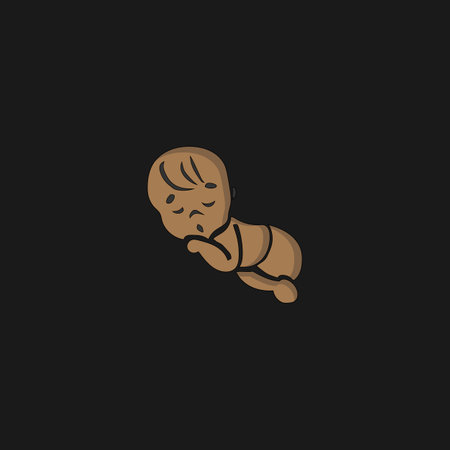 baby logoのイラスト素材