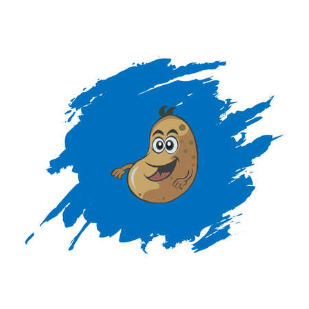 potato illustrationのイラスト素材