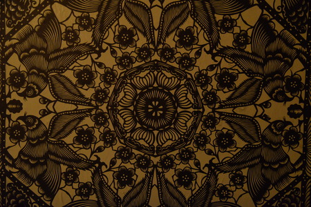 Paper-cut pattern