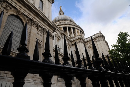 London, England - April 2010:St Paul's Cathedral in Londonのeditorial素材