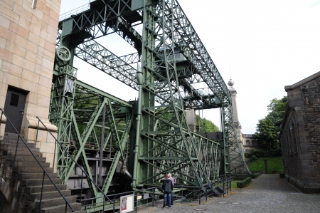 Henrichenburg Germany Juny 2013:An elevator for ships in Henrichenburgのeditorial素材