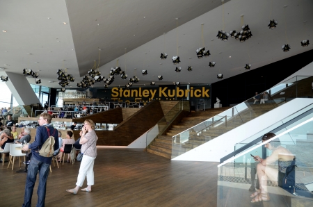 Amsterdam Netherlands august 2012 Exhibition of Stanley Kubrick films のeditorial素材