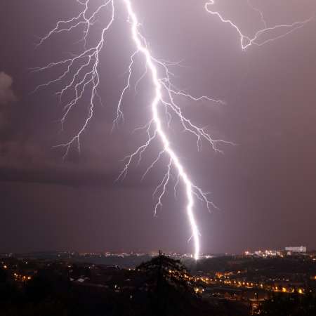 details of a lightning の写真素材