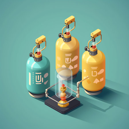 Generative AI Concept banner for quality fuel in 3d realistic style. Vector illustrationの素材
