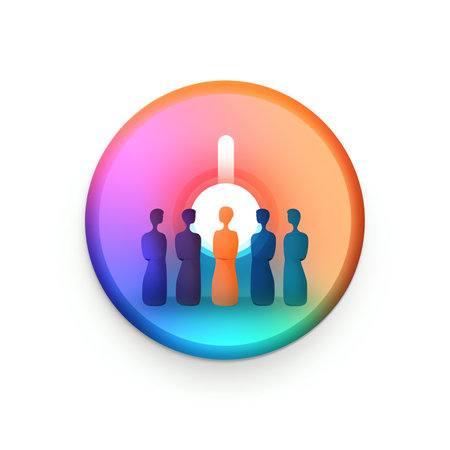 Generative AI 3D people icon in team leader symbol of teamwork. Problem-solving, business challenge in leadership connection to people, partnership 3d concept. 3d teamwork idea icon vector render illustrationの素材