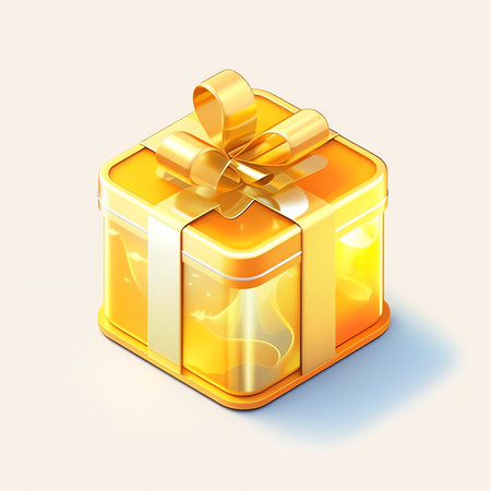 Generative AI 3d Coupon with Percent Symbol in Gift Box Isolated. Render Discount Voucher or Coupon. Blank Ticket Shopping Paper. Promotional Offer Confirmation. Bonus Purchase, Gift Concept. Vector Illustrationの素材