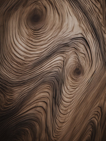 Generative AI Wood larch texture of cut tree trunk, close-up. Stump wood. Macro shot.の素材
