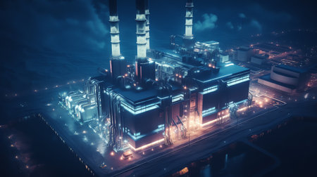 Generative AI power plantの素材
