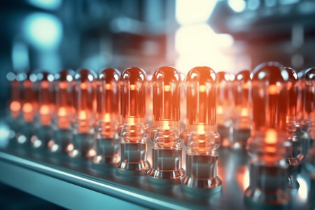 Generative AI Inspection of ampoules in productionの素材