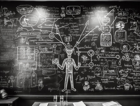 Variable Annuities pros and cons written on a blackboard.の素材