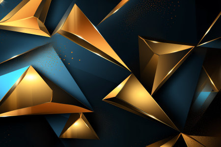 Luxury dark background design for website, poster, brand identity, brochure, presentation template eの素材